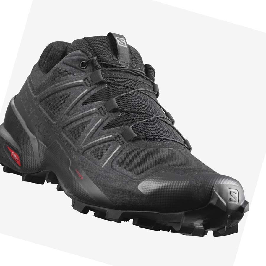 Tenis Para Trail Running Salomon SPEEDCROSS 5 Hombre Negros Negros | MX 3516SGL